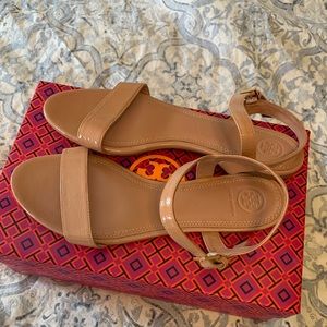 Tory Burch nude sandal size 8.5